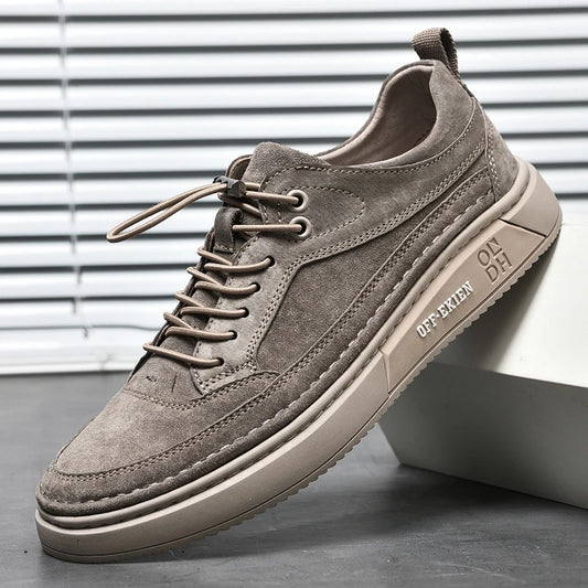 CAVETON | Off-Ekien - Men’s Leather Smart Casual Trainers