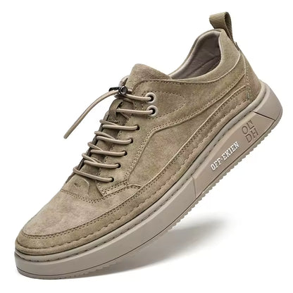 CAVETON | Off-Ekien - Men’s Leather Smart Casual Trainers
