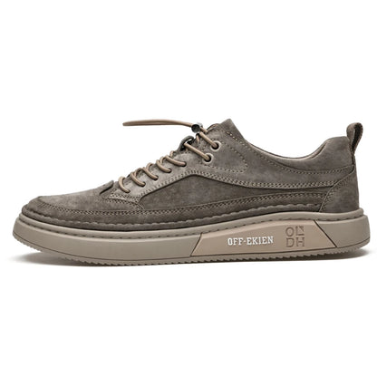 CAVETON | Off-Ekien - Men’s Leather Smart Casual Trainers